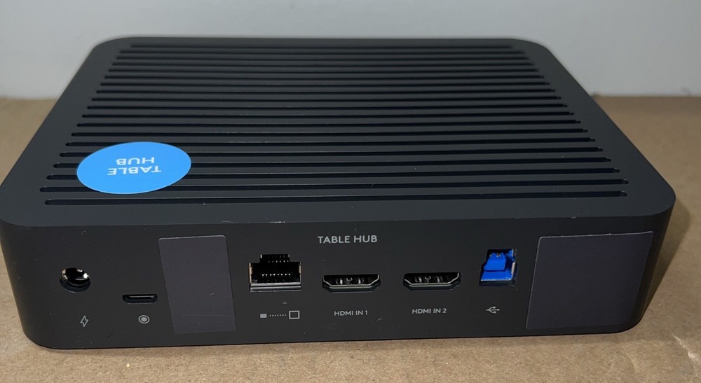 Logitech Rally Conferencing System Table Hub V-U0047 w/ Power Supply+Bracket