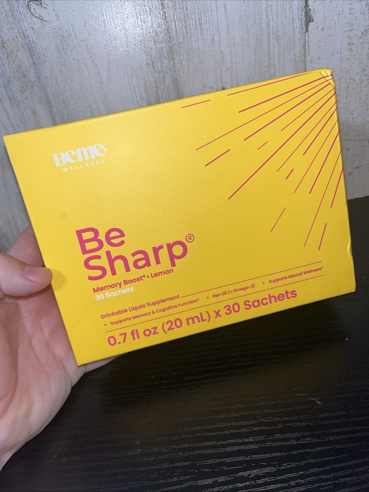 Beme Wellness Be Sharp Memory Boost 39 Sachets
