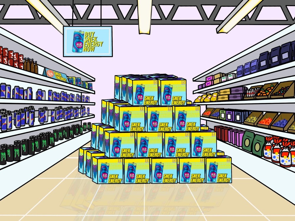 SNEK ENERGY DRINK ( SINGLE CAN ) 
