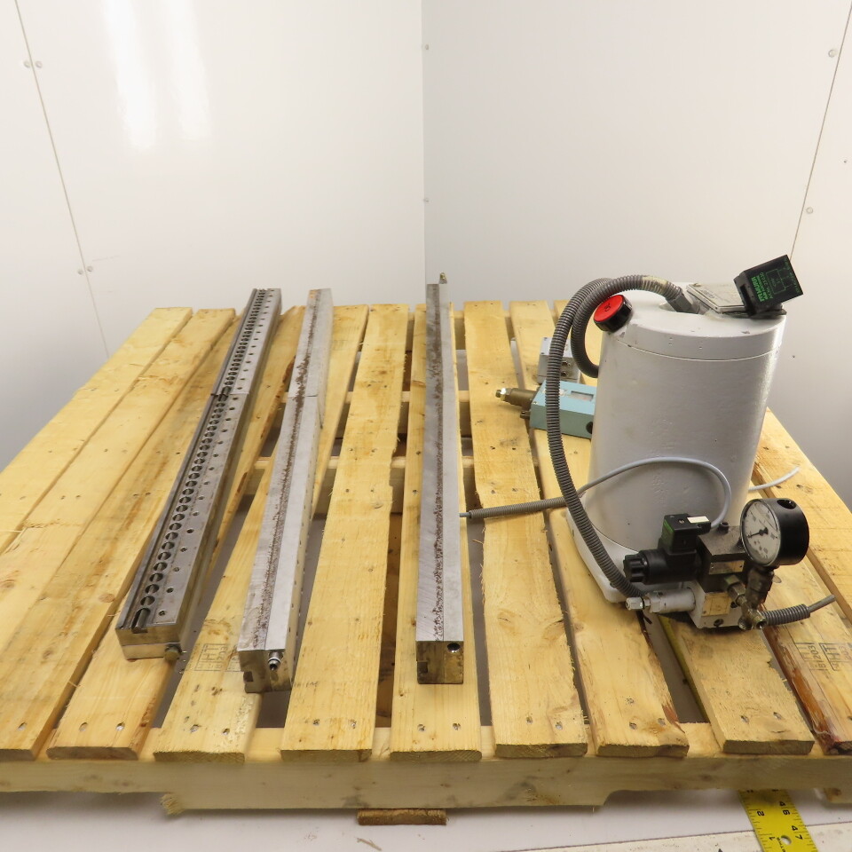 Wila Hydraulic Press Brake Die Clamping System For 10' (120") W/ Power Unit