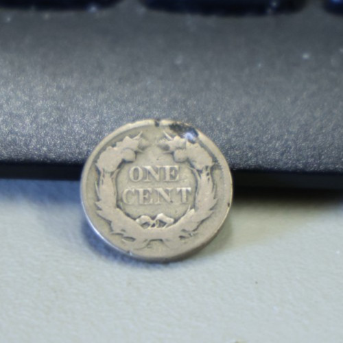 1857 US Flying Eagle 1c AG Damaged