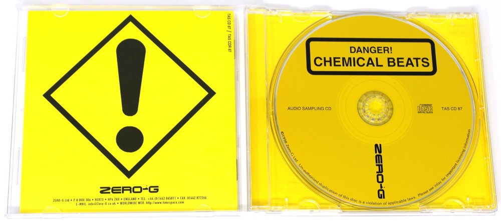 Zero-G Chemical Beats Sample/Sound Library/Sampling CD 1998
