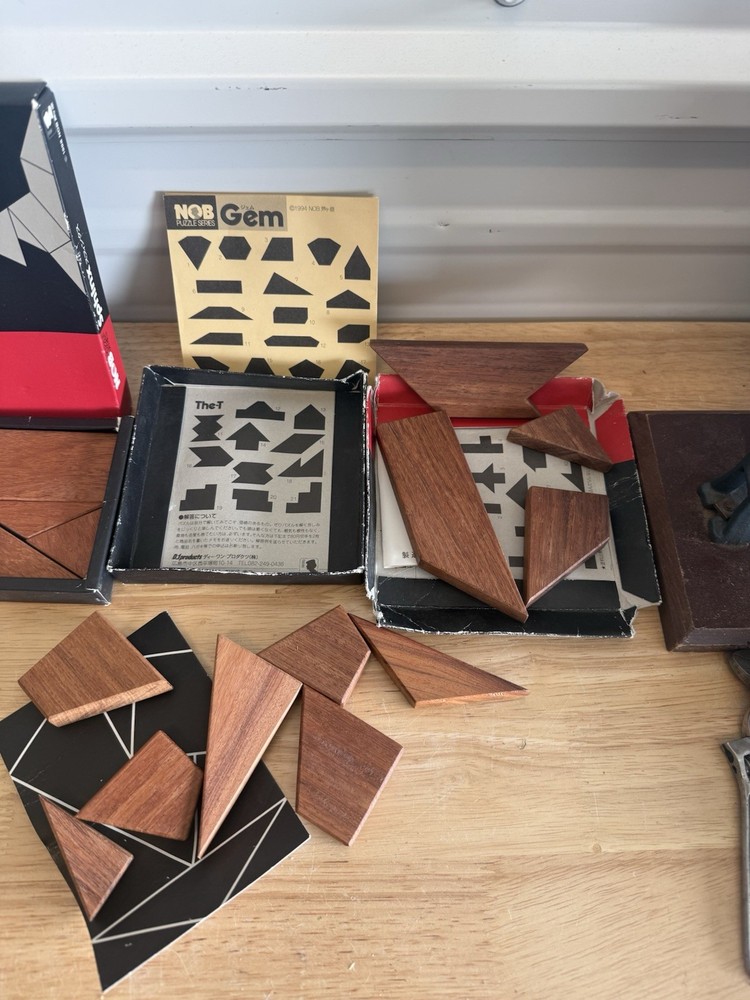 Vintage NOB PUZZLE LOT Sphinx The Gem