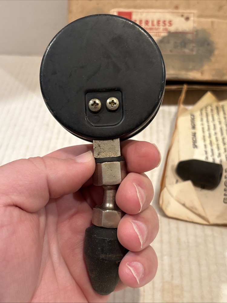 Vintage Peerless Compression Tester Model C-5B Original Box