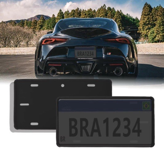 Phantom license plate frame For Cars not For Street Use Offroad Use Only.