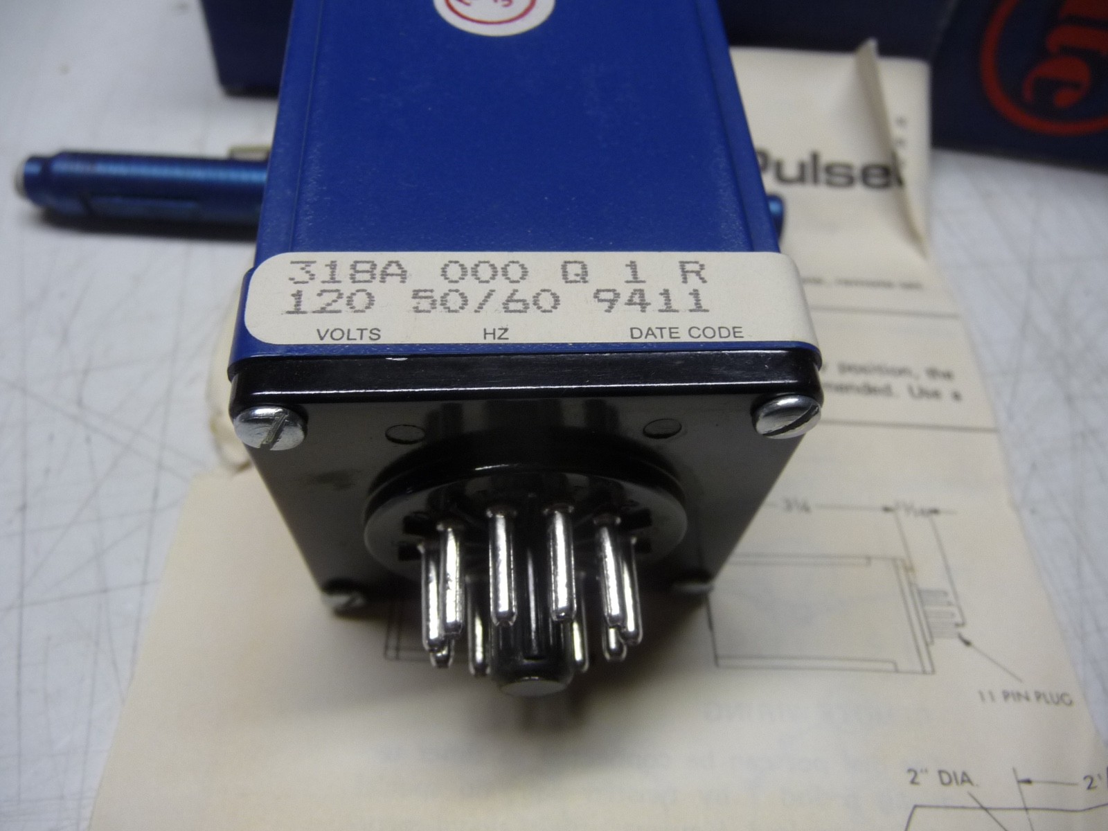 ATC - Marsh Bellofram - 318A000Q1R, TDR/Pulse Generator, 120 VAC, New in Box