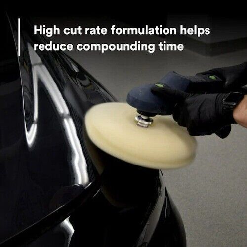 3M 05974 Rubbing Compound, Tan, Liquid, 1 Gallon