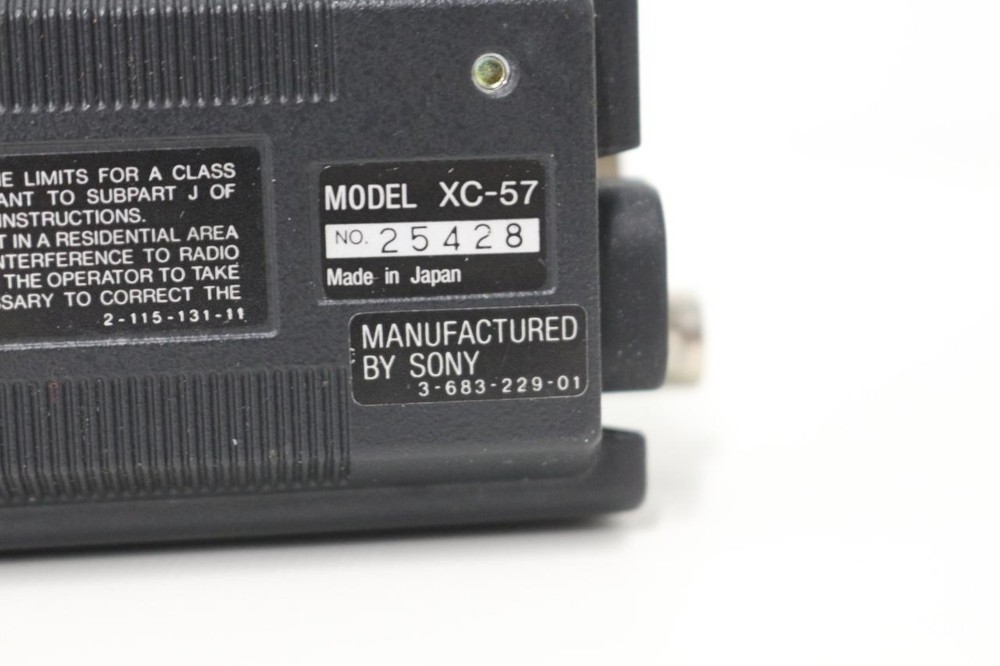 Sony XC-57 CCD Video Camera Module w/CMA-D2 Camera Adaptor & Gaertner Microscope