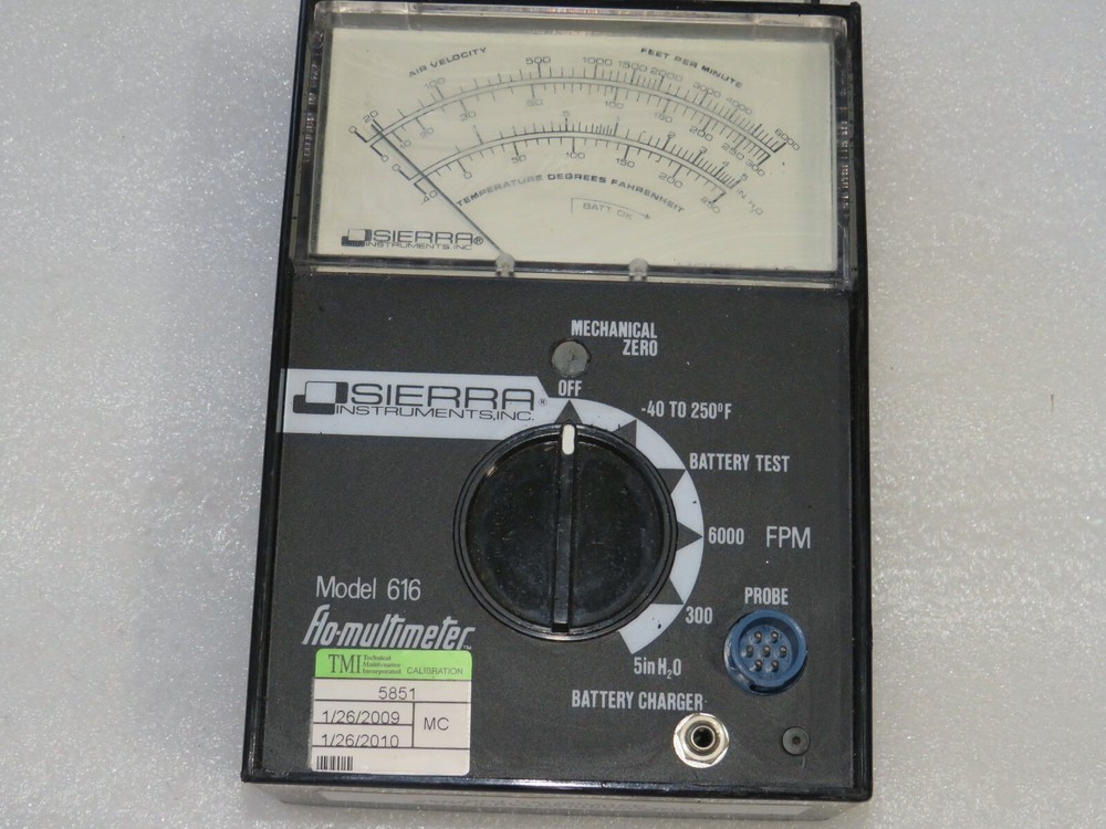 SIERRA INSTRUMENTS 616 FLO-MULTIMETER