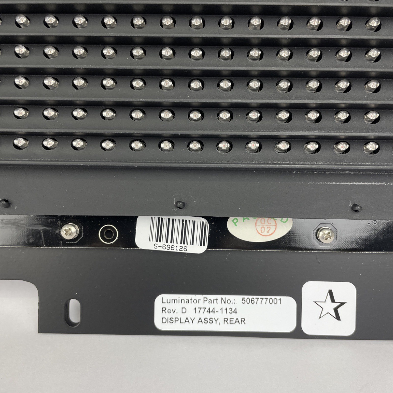 LUMINATOR 16cm x 48cm REAR HORIZON DISPLAY 506777001 LED TRANSIT BUS SIGN (F1-1)