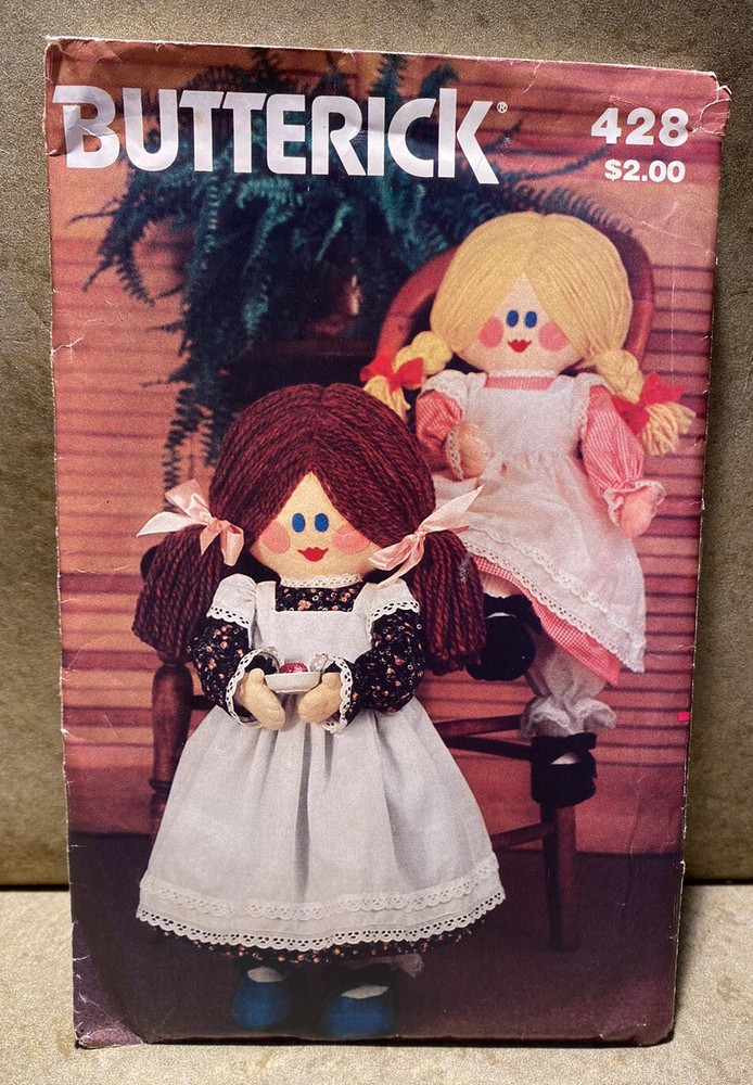 Butterick Doll & Clothes Pattern #428