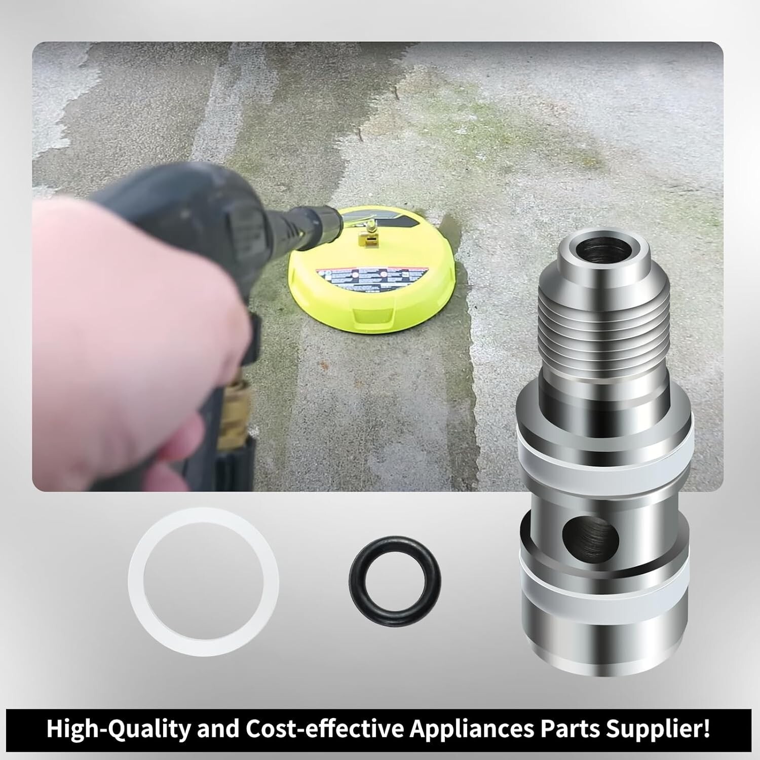 Pressure Washer Rotary Flat Surface Cleaner Concrete Decks Swivel * Repair KIt *