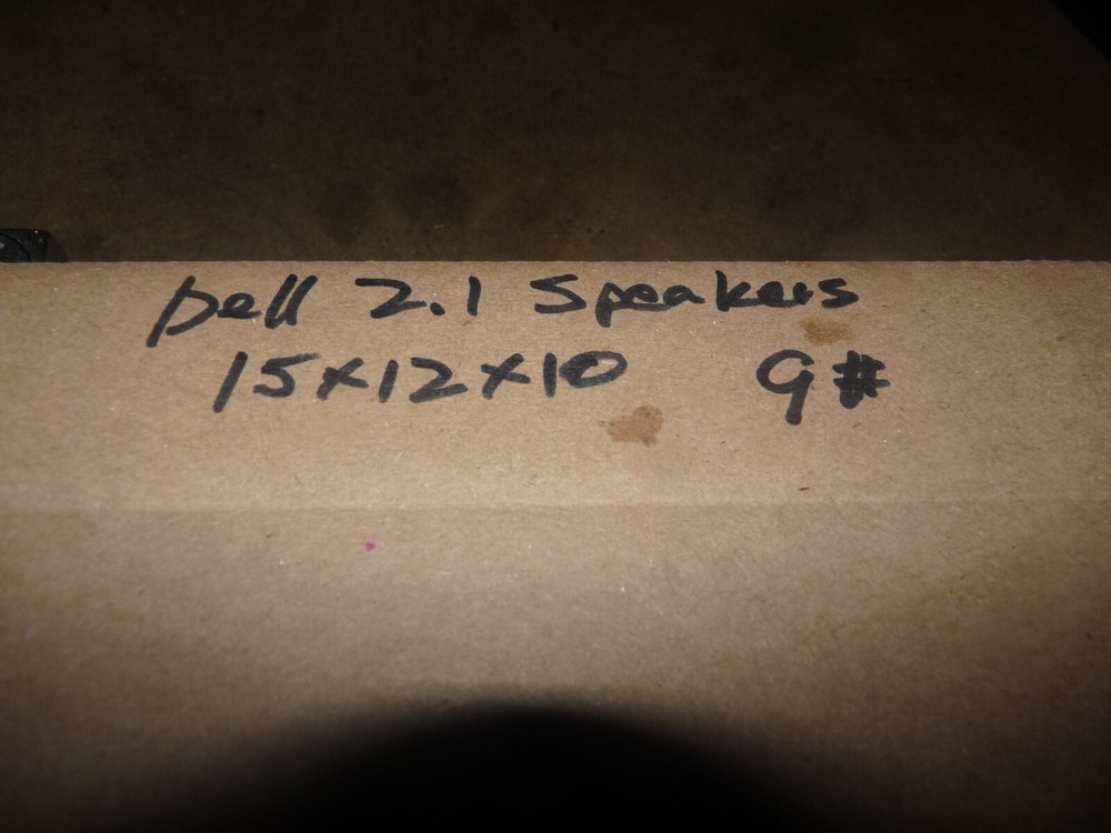 Zylux/Dell A525 2.1ch Complete Computer Speaker Subwoofer System TESTED WORKING