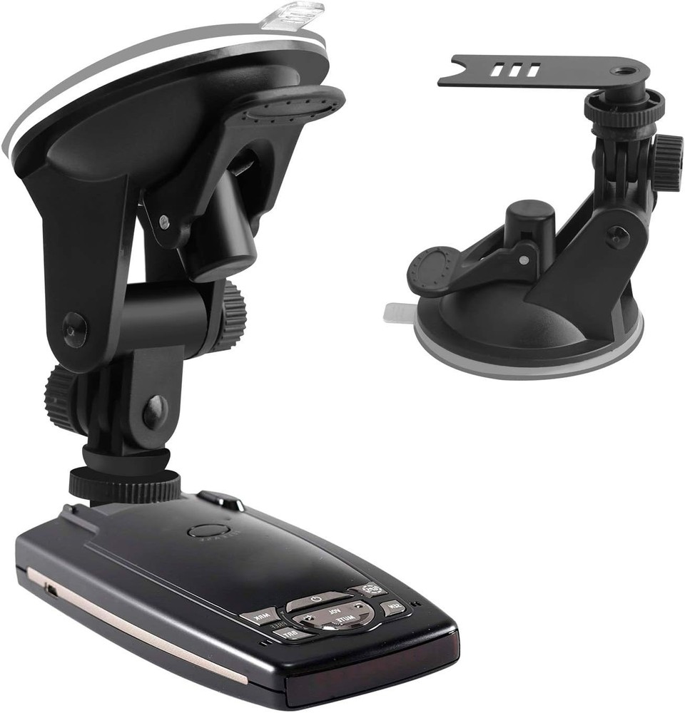 Suction Radar Detector Mount, Windshield & Dashboard Radar Holder Compatible wit