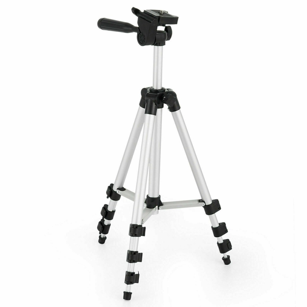 Universal Camera Tripod Stand, Adjustable Phone Holder for iPhone Samsung