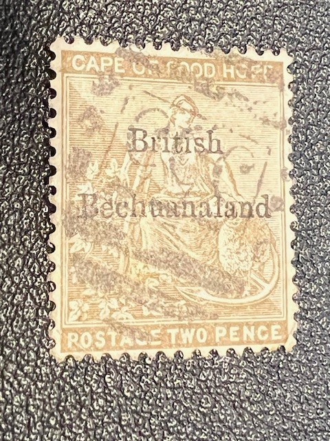 British Bchudaland stamp 7 used