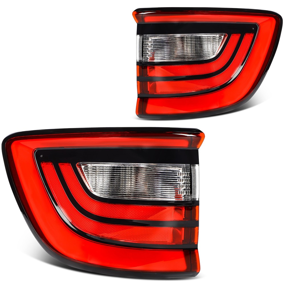 Pair Tail Lights Assembly Left+Right For 2014-2025 Dodge Durango Outer Full LED