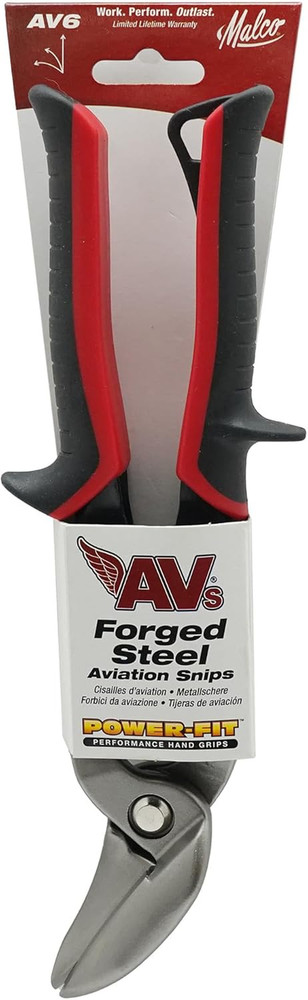 AV6 Left Offset Cut Aviation Snip