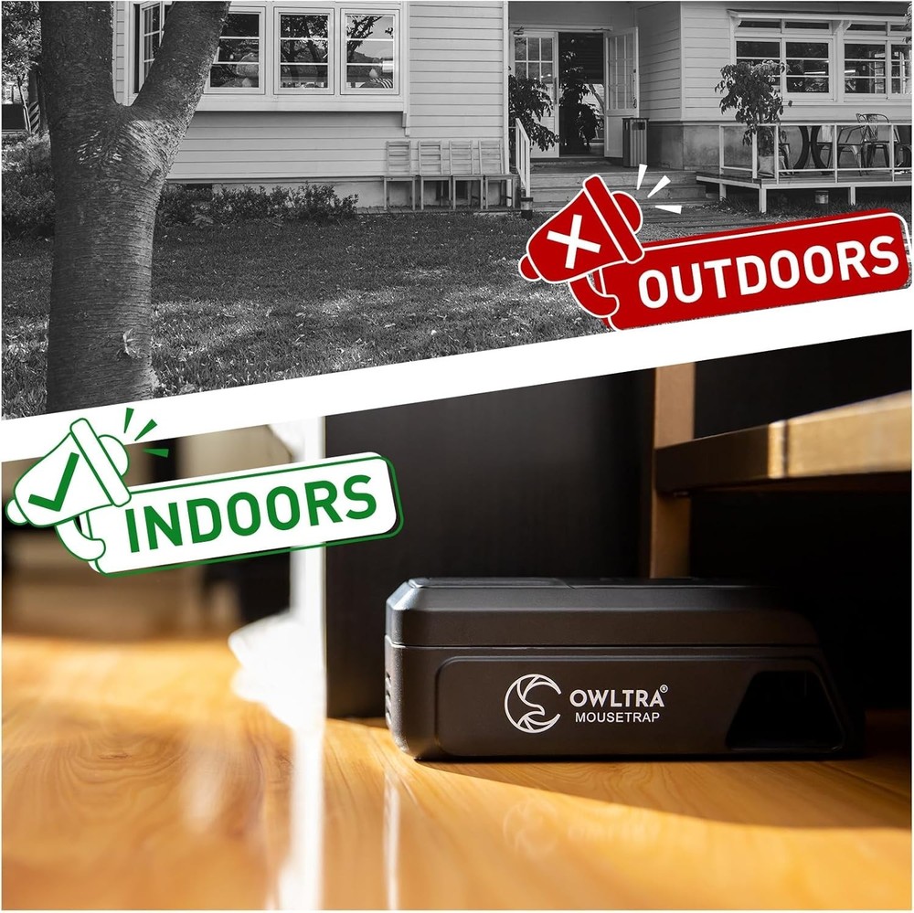 Infrared Electric Mouse Trap 2 Pack