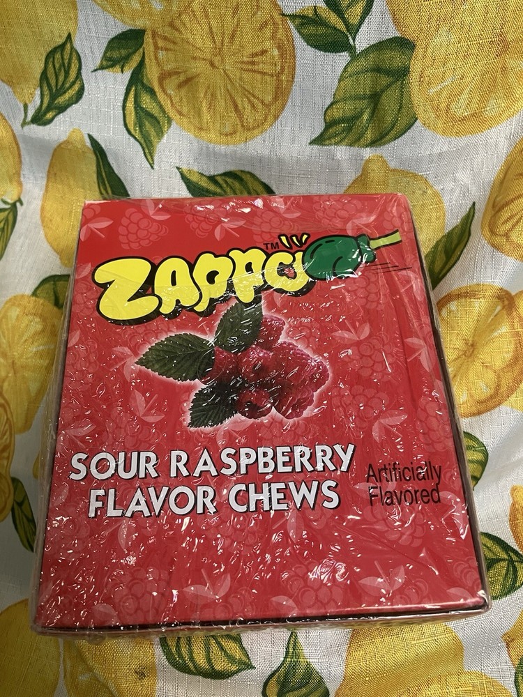 Zappo Sour Raspberry Flavor Chews