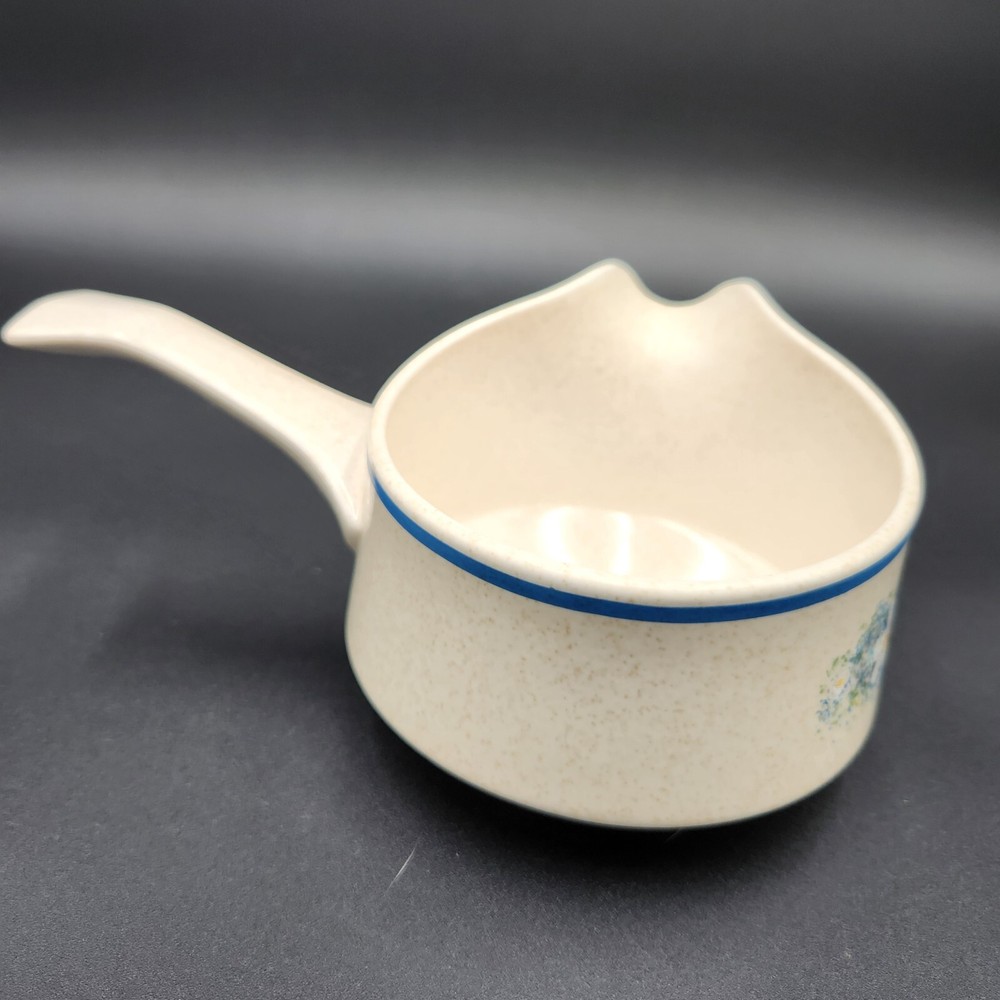 Vintage Lenox Temperware Dewdrops Pattern Gravy Boat