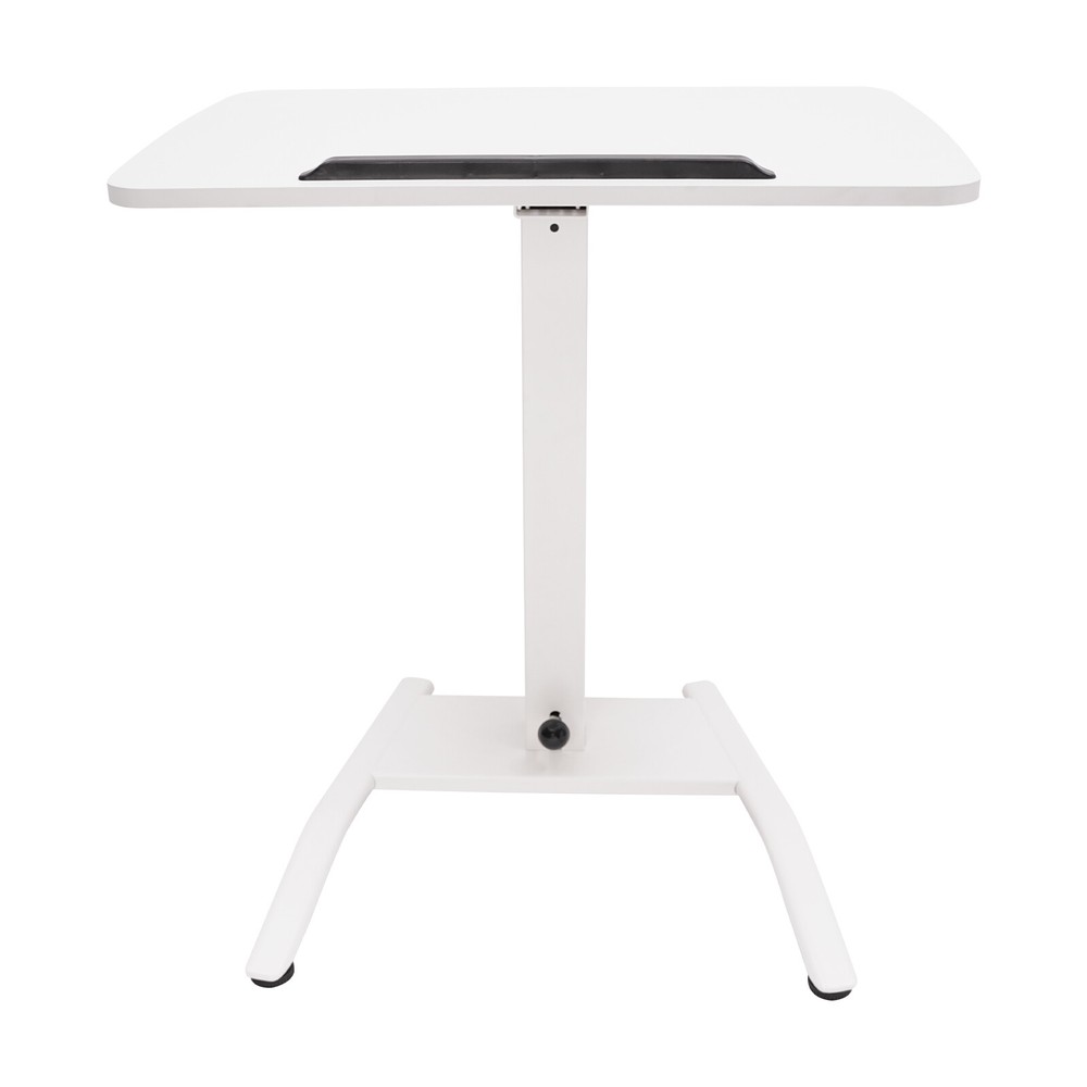 Adjustable Rolling Desk - Height & Angle Adjustable for Comfortable Work