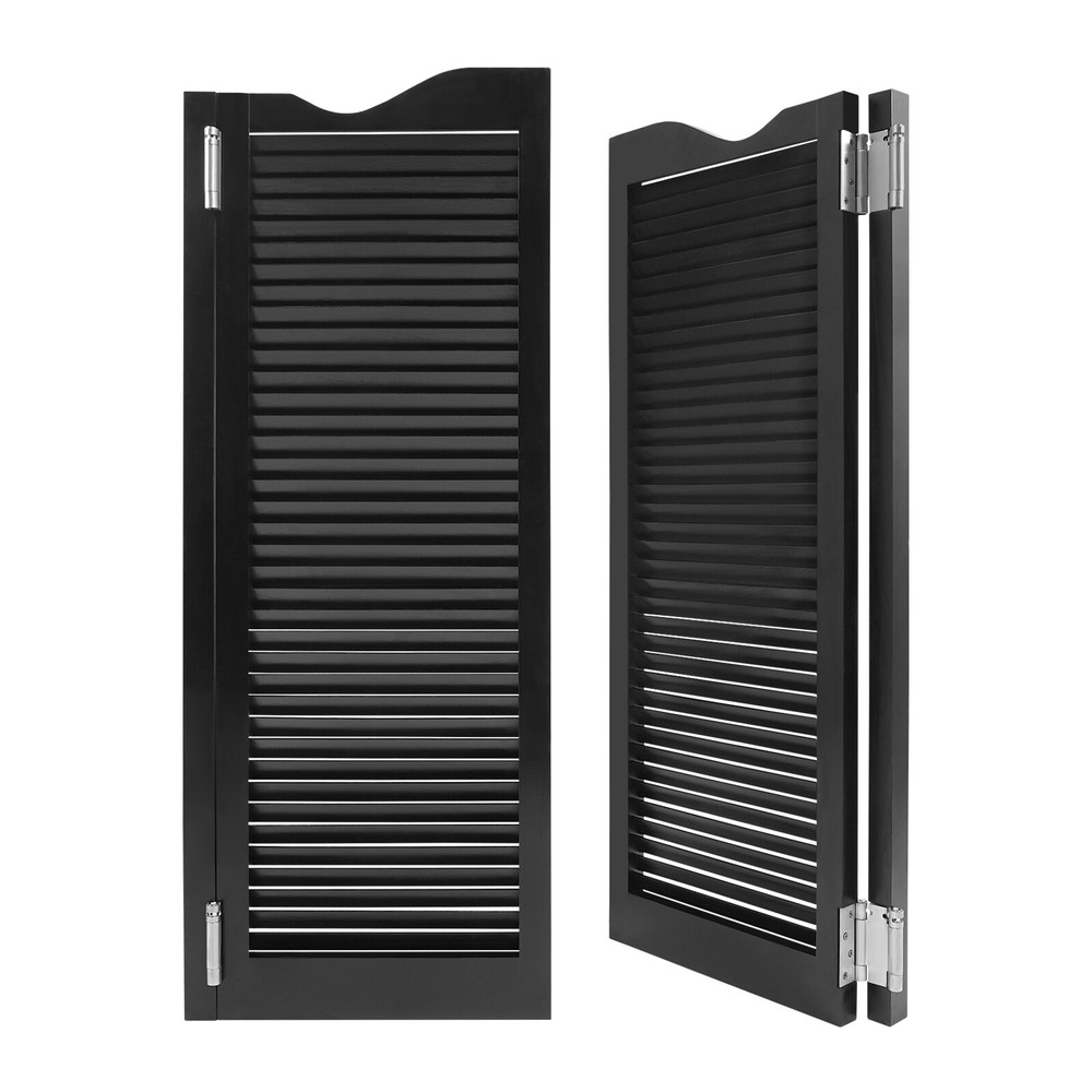 Wood Cafe Door, Bar Doors, Half Door for House, Kitchen Rectangular