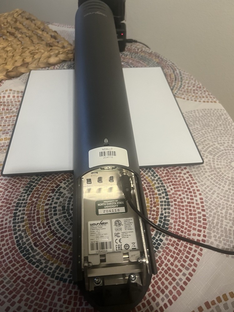 WolfVision VZ-3neo Document Camera Visualizer Presentation Equipment MPN 1064056