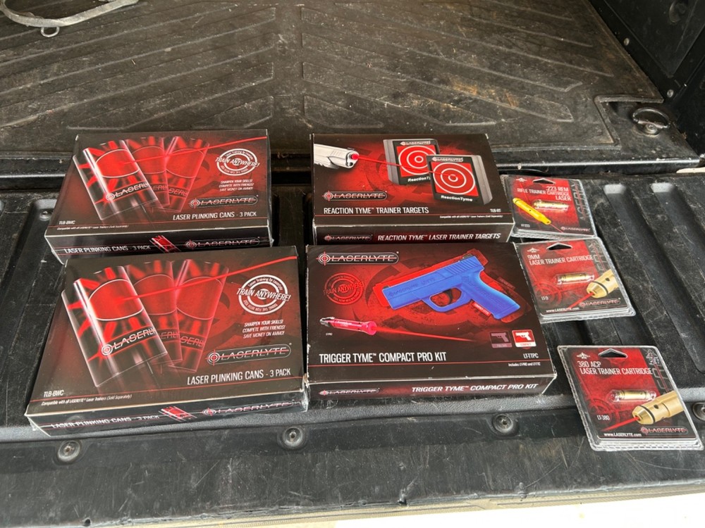 LaserLyte Training Tyme Kit (LT TTPC  w/ Laser Trainer Target (TLB-1) Bundle Set