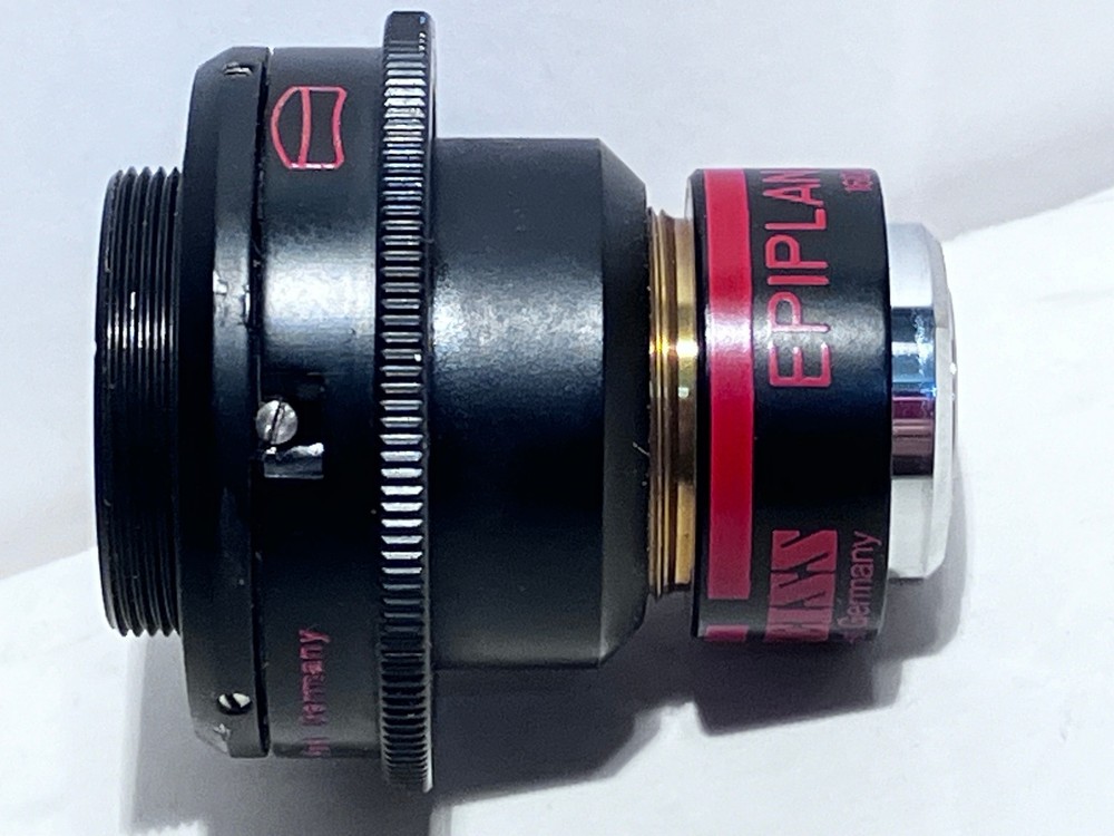 Zeiss INKO Epiplan 4X Reflected Light Microscope Objective 462001-9901
