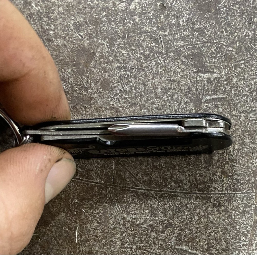 Gators & Friends Multi Tool Keychain -File, Scissors And Screwdriver