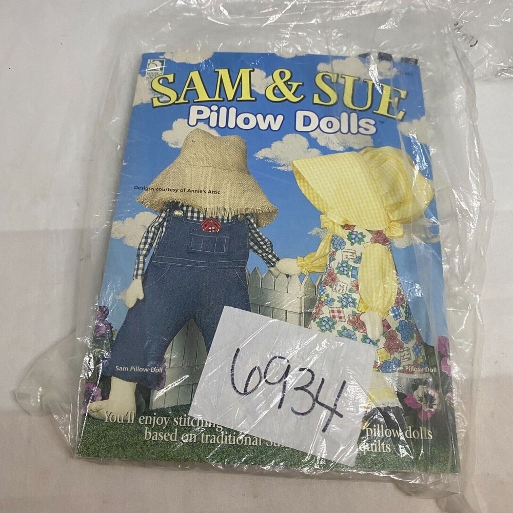 #6934 Sam & Sue Pillow Dolls Sewing Pattern