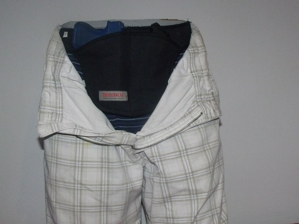 Thunderwear conceal carry holster - black