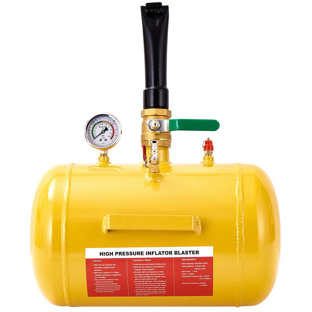 5 Gallon Compact Air Tire Bead Seater Blaster Tool