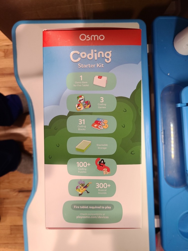 Osmo Coding Starter Kit for Fire Tablet-3 Educational Learning Games