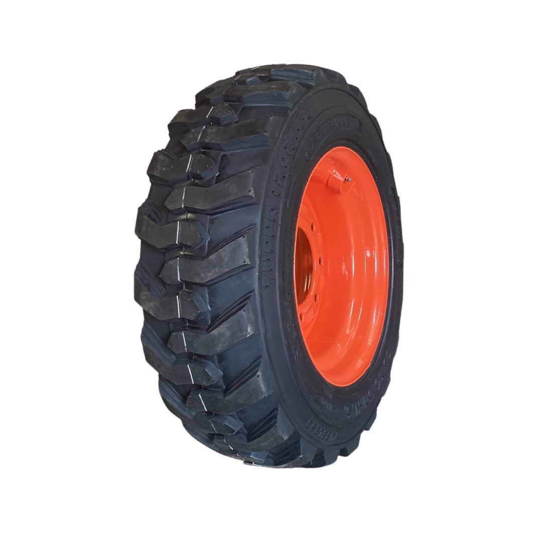 NEW 10-16.5 Skid Steer Tire/Wheel/Rim for Bobcat & more - 10X16.5-12 PLY