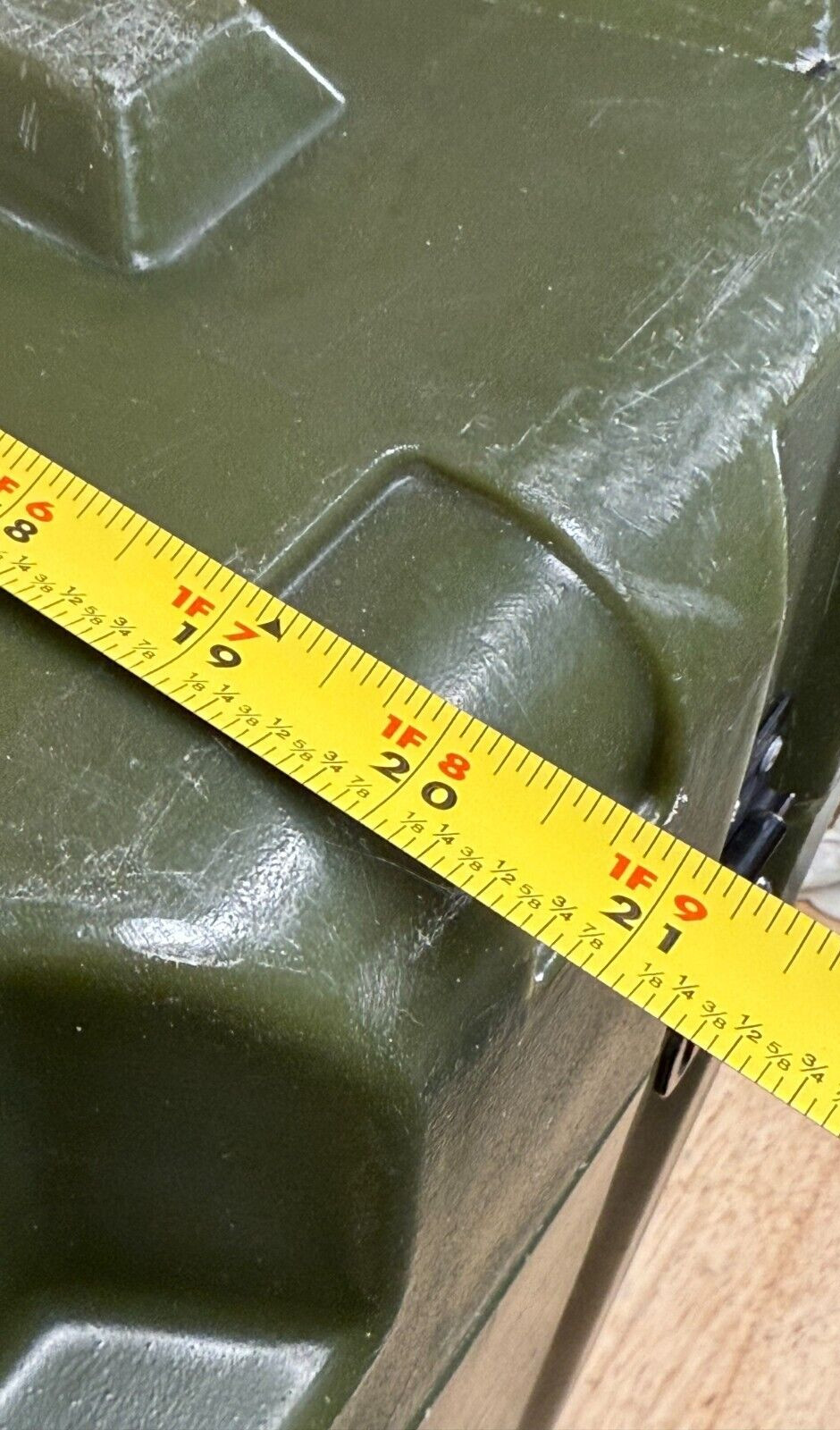 PSI Footlocker Green Case 32"X20.5"X21.5" Military (Hardigg) Waterproof