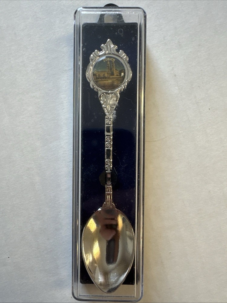 Two Souvenir Spoons From Switzerland
