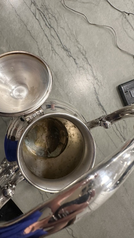 F.B. Rogers Silver Co Silverplate Victorian Tea Coffee Set