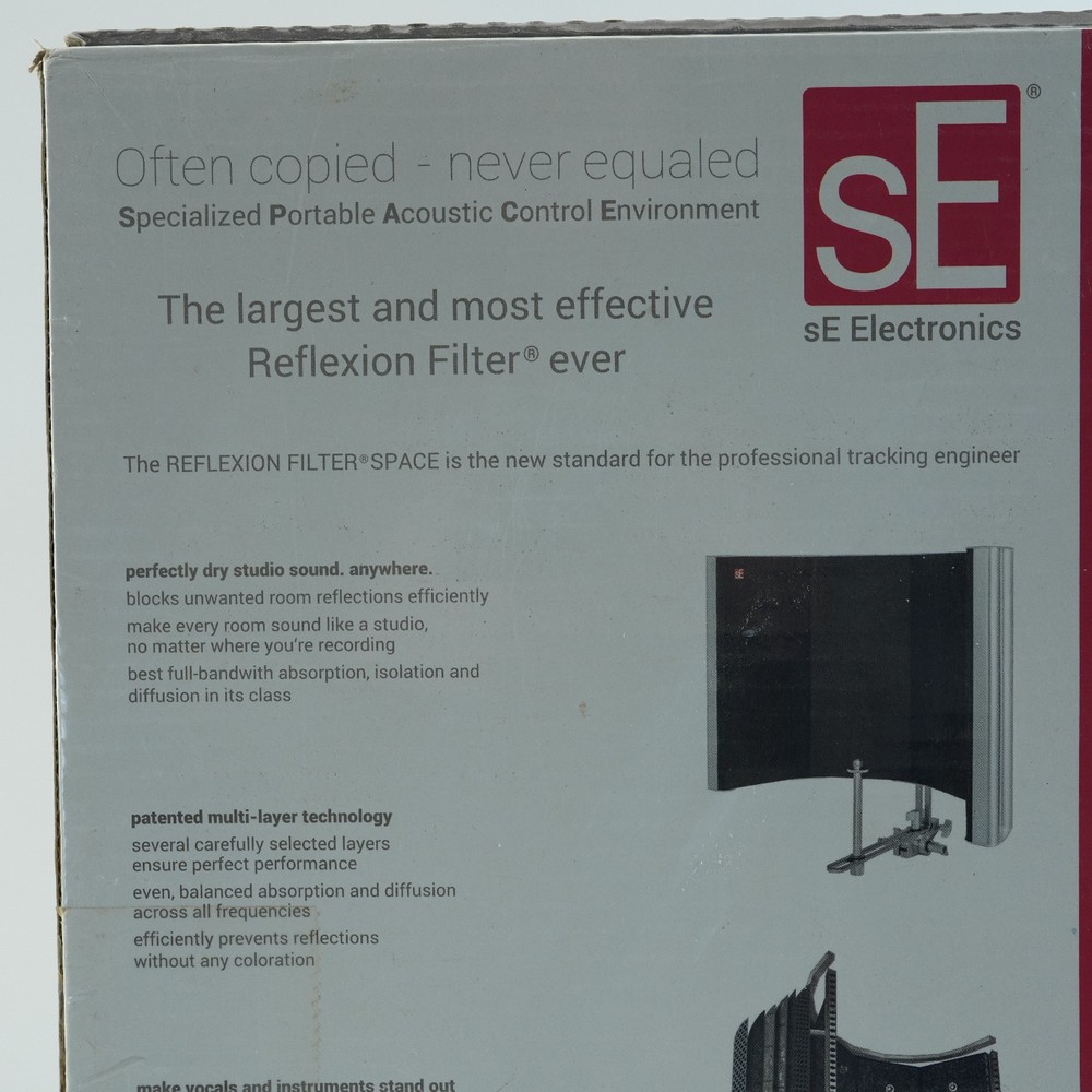 Se Electronics RF SPACE Acoustic Treatment Filter Isolation Shield NO HARDWARE