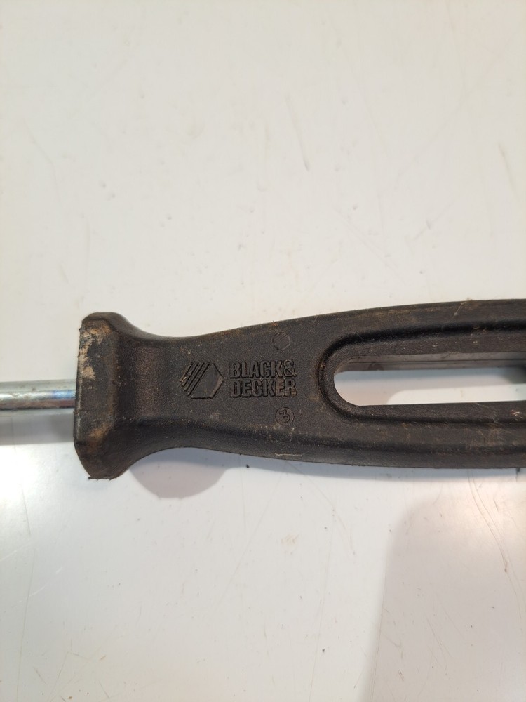 Black & Decker Triangular Shave Hook Tool Blue Paint Removal Scraper Handheld