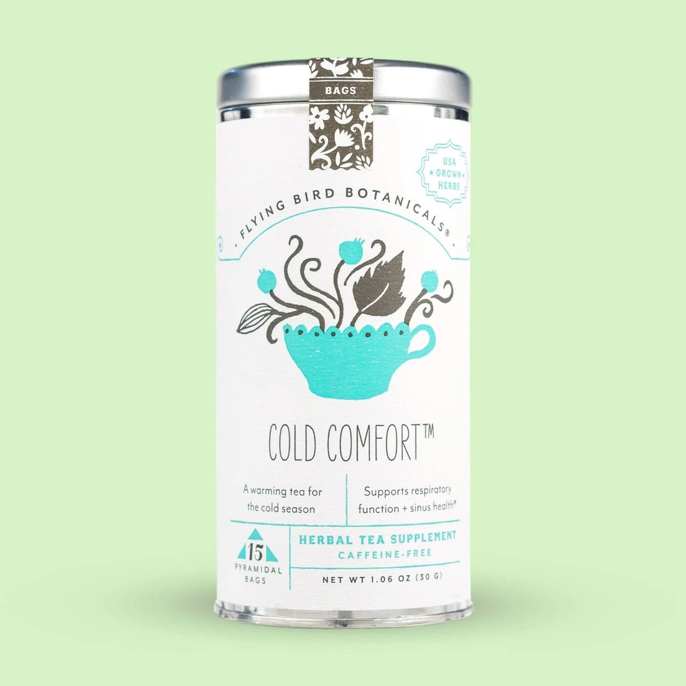 Cold Comfort - 15 Tea Bag Tin - Herbal Blend