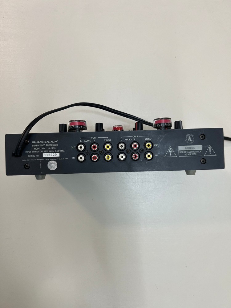 Tachyons+ (Plus) Vortex Decoder Glitch Video Synth; Excellent; Tachyons