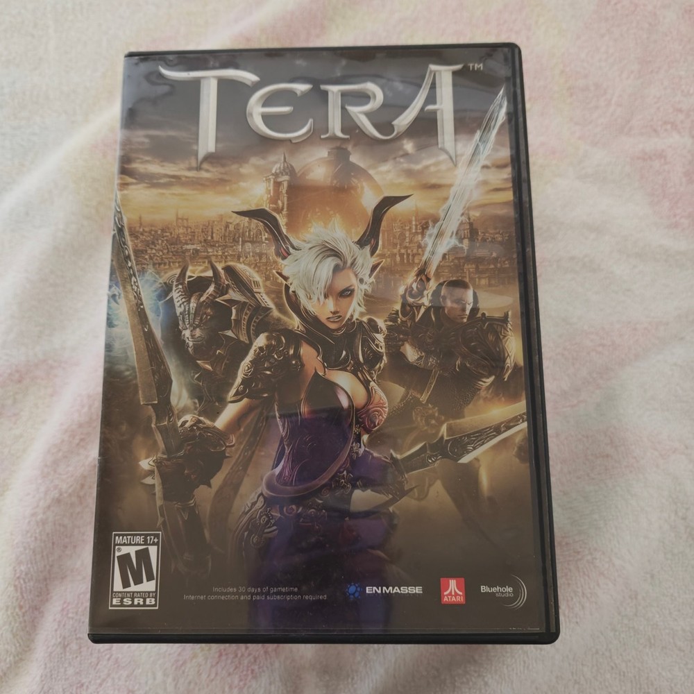 TERA Standard DVD Keep Case Multi-Platform Rare Complete