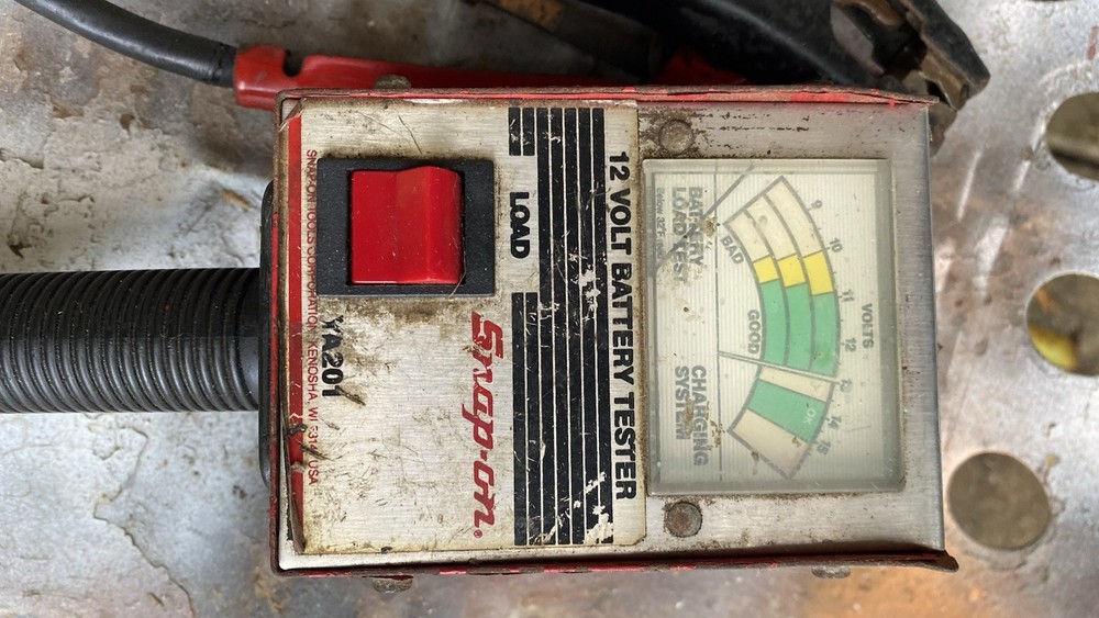 snap on battery tester 12v