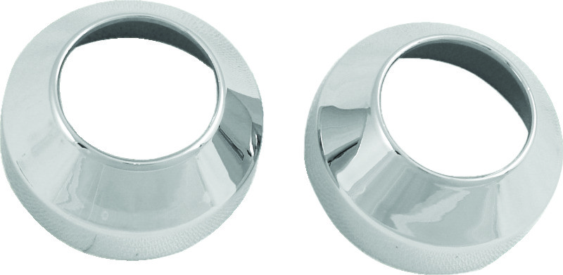Bikers Choice 493150 41MM Wide Glide Chrome Fork Boot Covers