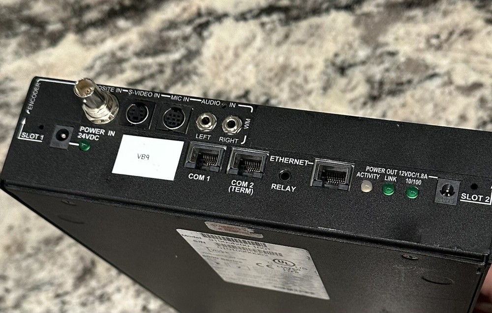 VBrick VBStar 6000 Series Network Video Encoder Model 9190-4200-100 (Unit ONLY)