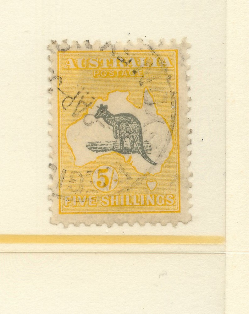 Australia  Kangeroo  stamp used