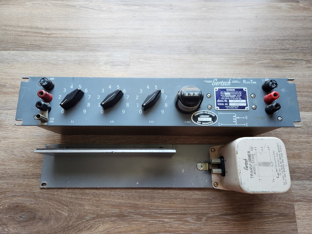 Gertsch RT-10 R Ratio Tran And Transformer St 200