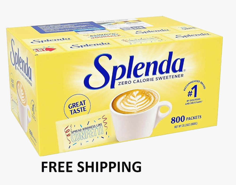 SPLENDA ZERO Calorie Sweetener Value Pack, 800 Ct